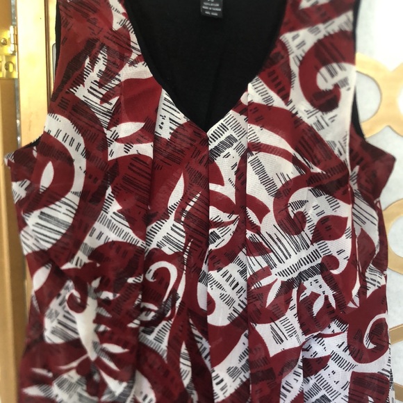 Alfani Petite Flowy Sleeveless Top Size Petite Small - Picture 8 of 8